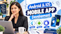 do android, ios ai mobile app development as flutter dev