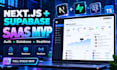 build next js supabase saas mvp with auth database and realtime