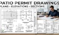 design patio permit structural plans and construction details