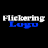 do a flickering logo reveal animation