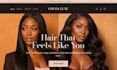 design shopify hair, wigs, bundles, lashes store or website