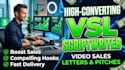 write high converting video sales letter scripts and vsl scripts
