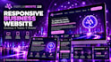 diseñaré y crearé tu sitio web responsive profesional