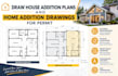draw house addition plans and home addition drawings for permit