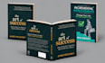 design self help book cover, personal development cover and mindset book cover