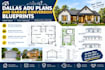 draft dallas adu plans and garage conversion blueprints