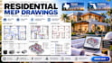 create residential mep drawings and hvac plans in texas, florida