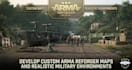 develop custom arma reforger maps and realistic military environments