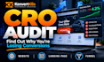 do a cro audit for your website and sales funnel