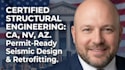 provide residential seismic structural engineering and lateral design