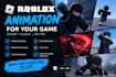 create high quality roblox animation for emotes, movement and combat systems
