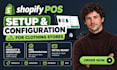 set up and configure shopify pos for your clothing store