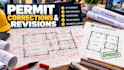create california and new york permit correction drawings