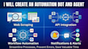 create an automation bot and agent
