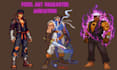 pixel art animation pixel character sprite sheet  nsfw 2d game art animations