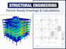provide structural engineering calculations drawings plan