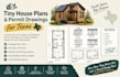 draw tiny house plans and tiny house permit drawings for texas