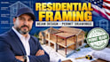 design residential framing and beam structural drawings