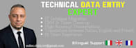 do technical data entry, IT database migration, and transcriptions