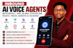 create inbound voice agent with retell  bland synthflow telnyx genesys talkdess