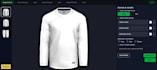 develop a 3d jersey customizer with react