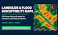create landslide and flood susceptibility maps using gis