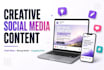 create fresh content ideas and engaging social media posts