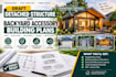 draft detached structure and backyard accessory building plans