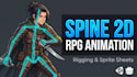 rig and animate spine 2d game characters for unity mobile rpg games
