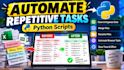 automate CSV excel and repetitive tasks with python