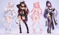 design and rig 3d vtuber model for vrchat, vrm and vroid