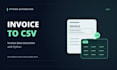 automate invoice data extraction to CSV with python