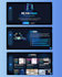 create a modern responsive website with HTML CSS javascript