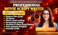 do screenplay, script writing, screenwriting, movie script writing, movie script