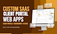 build a custom saas web app client portal dashboard ai saas crm webapp