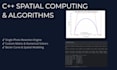 develop c plus plus spatial computing and algorithms