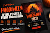 design a halloween flyer poster and event promotion