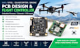 design uav, vtol, quadcopter, drone pcb, flight controller and embedded firmware