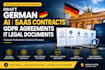 draft german ai saas contracts gdpr agreements IT legal documents