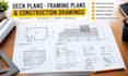 draw deck plans, framing plans, permit drawings and architectural drawings