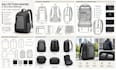 be your digital handbag, backpack sewing pattern tech pack, and totes bag