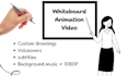 create a stunning whiteboard animated explainer video