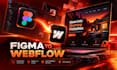 convert figma to webflow dynamically with clean cms