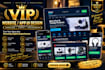design a stunning responsive website with a live demo