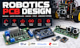 design robotics pcb, sensors, motor controllers, arduino, stm32, embedded system