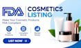 do fda registration for your mocra cosmetic listing