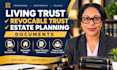 draft living trust, revocable trust and estate planning documents