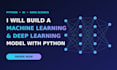 build a machine learning model with python