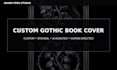 design a gothic dark fantasy book cover