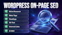 do wordpress on page SEO optimization for higher rankings